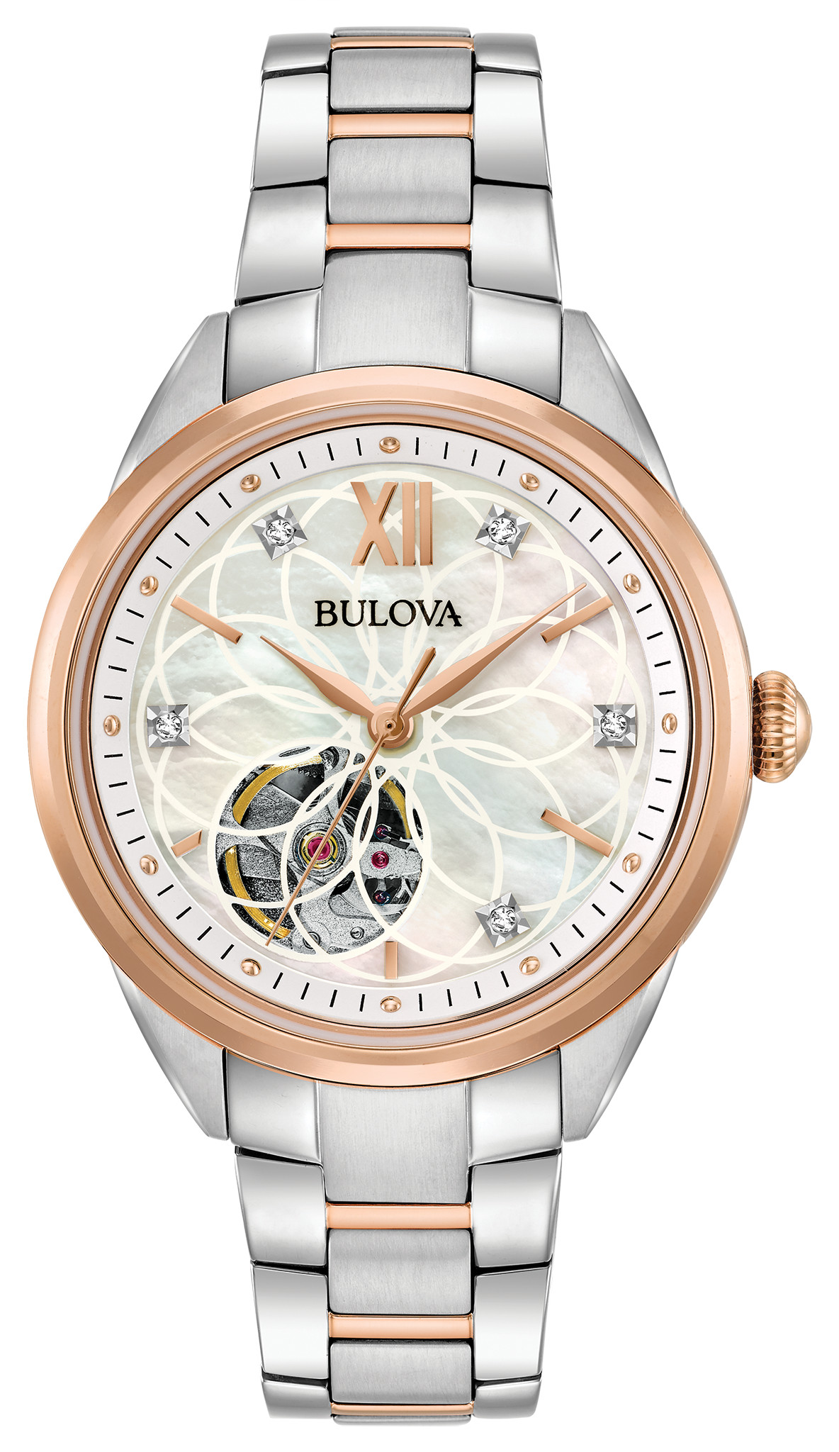 diamond bulova women's watch