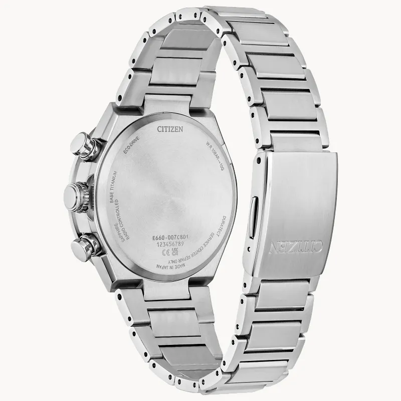 ATTESA Black Dial Super Titanium Bracelet CB5966-69E | CITIZEN ATTESA Black Dial Super Titanium Bracelet CB5966-69E | CITIZEN