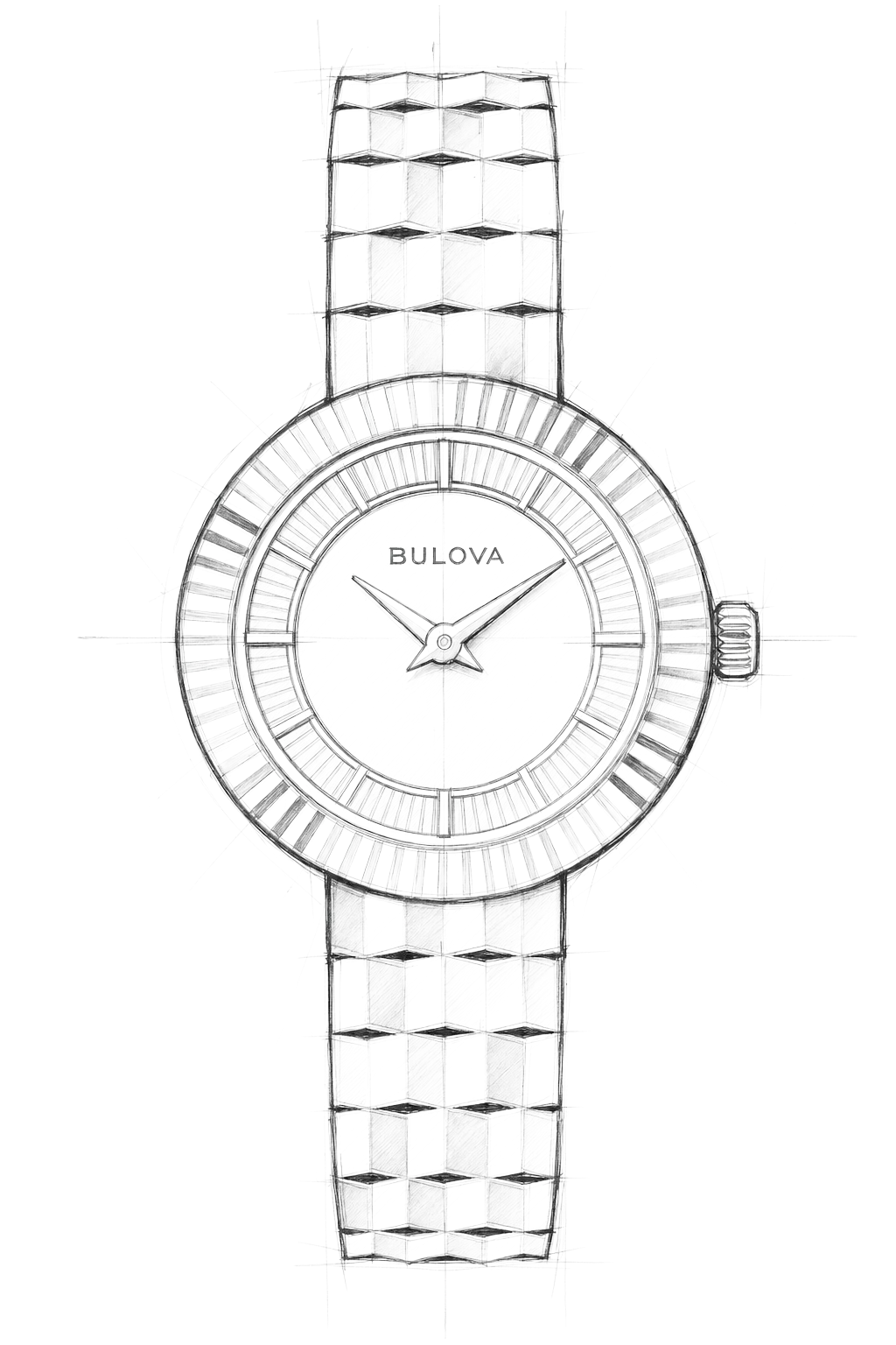 Watch technical diagram