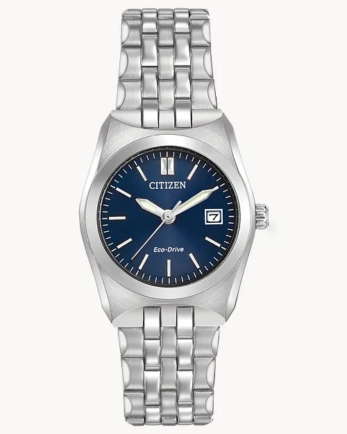 ★レア逆輸入★CITIZEN Corso Ladies Eco-Drive Watch Corso - Ladies Eco-Drive 3-Hand Sporty Blue Dial Watch | CITIZEN