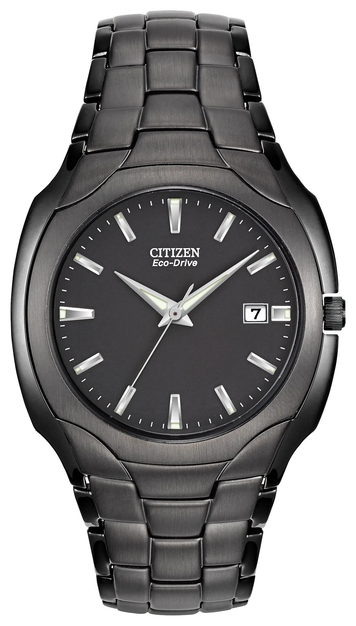 Paradigm Black Dial Stainless Steel Bracelet BM6015-51E | CITIZEN