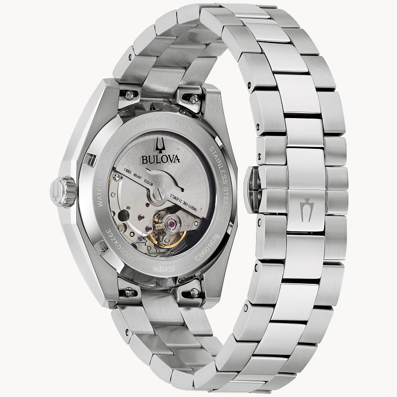 Green Dial Stainless Steel Bracelet Surveyor 96B429 | Bulova Green Dial Stainless Steel Bracelet Surveyor 96B429 | Bulova