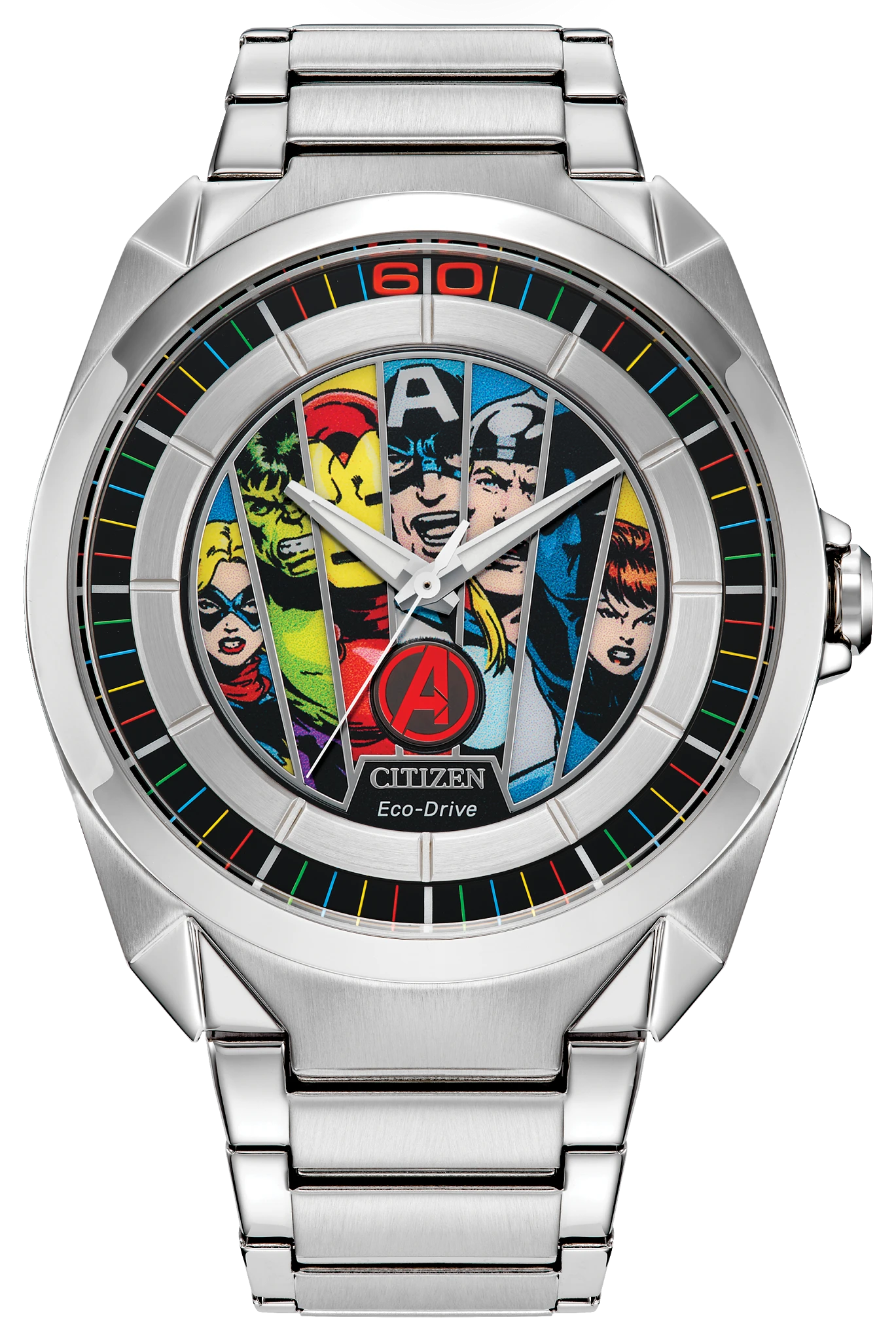 au maison Avengers Multiple Dial Stainless Steel Bracelet AW2080-64W