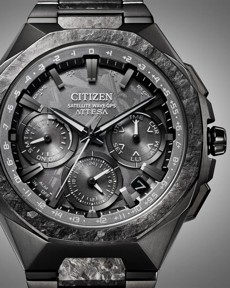 ATTESA Black Dial Super Titanium Bracelet CC4107-80H | CITIZEN ATTESA Black Dial Super Titanium Bracelet CC4107-80H | CITIZEN