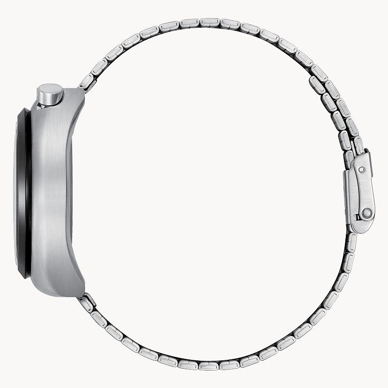 R2-D2 Silver-Tone Dial Stainless Steel Bracelet AN3666-51A | CITIZEN