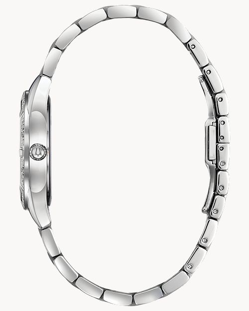 Bulova women's watch white band online