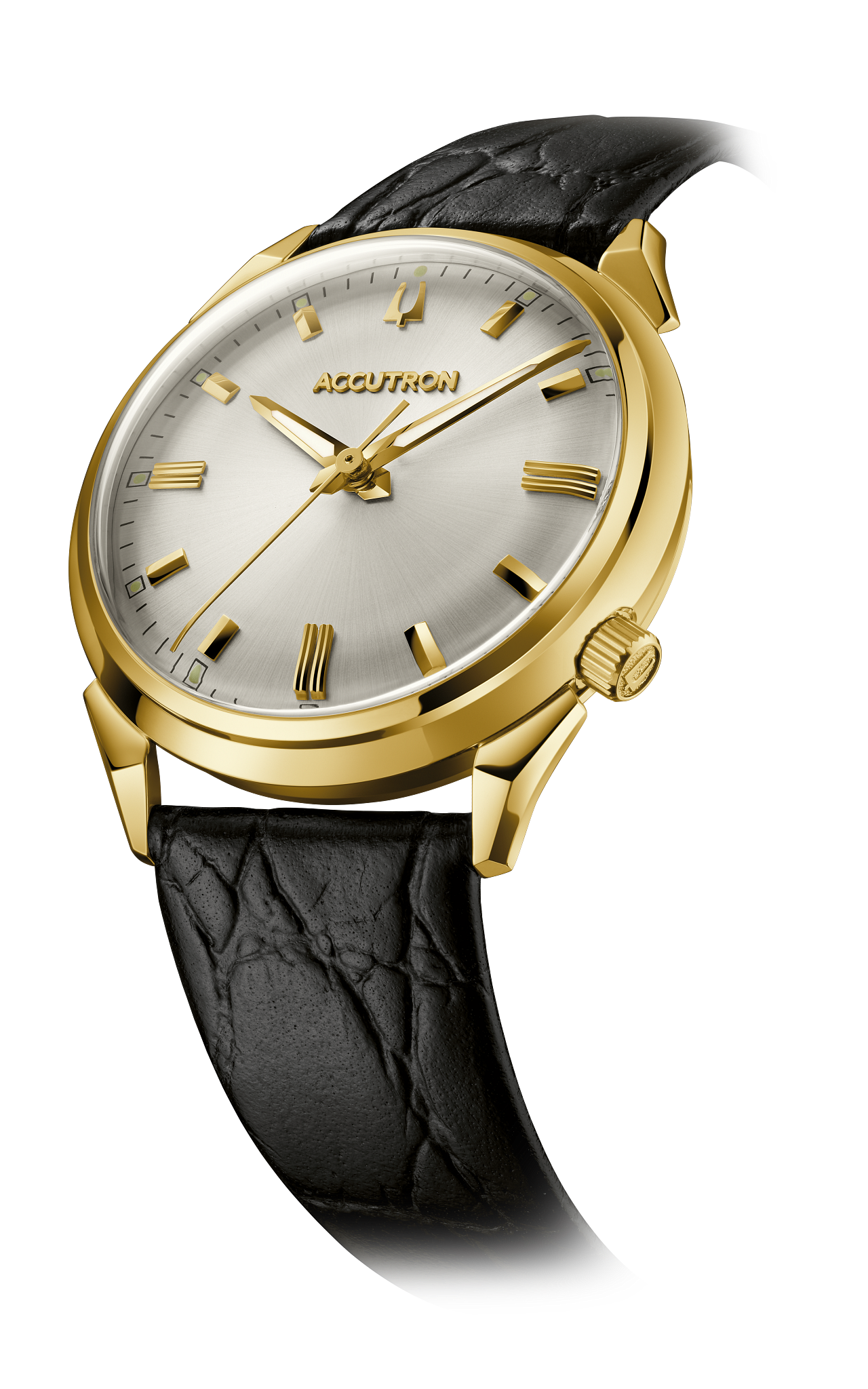 Vintage Bulova Accutron Watch in 14K Yellow Gold (34mm)