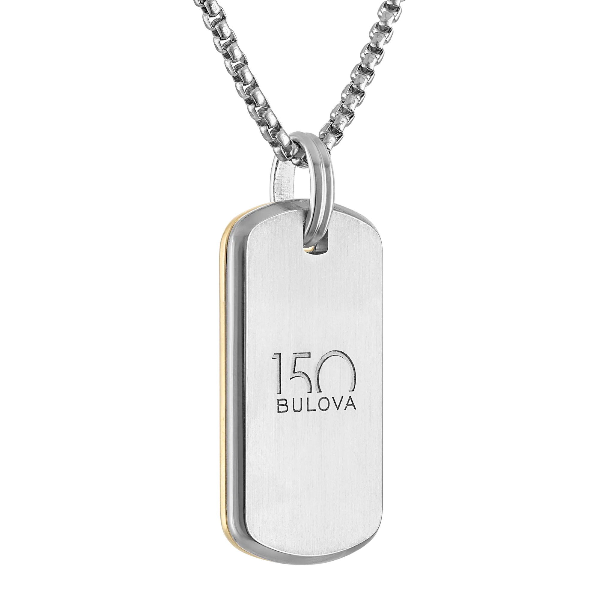 150th Flag Pendant Stainless Steel image number 2
