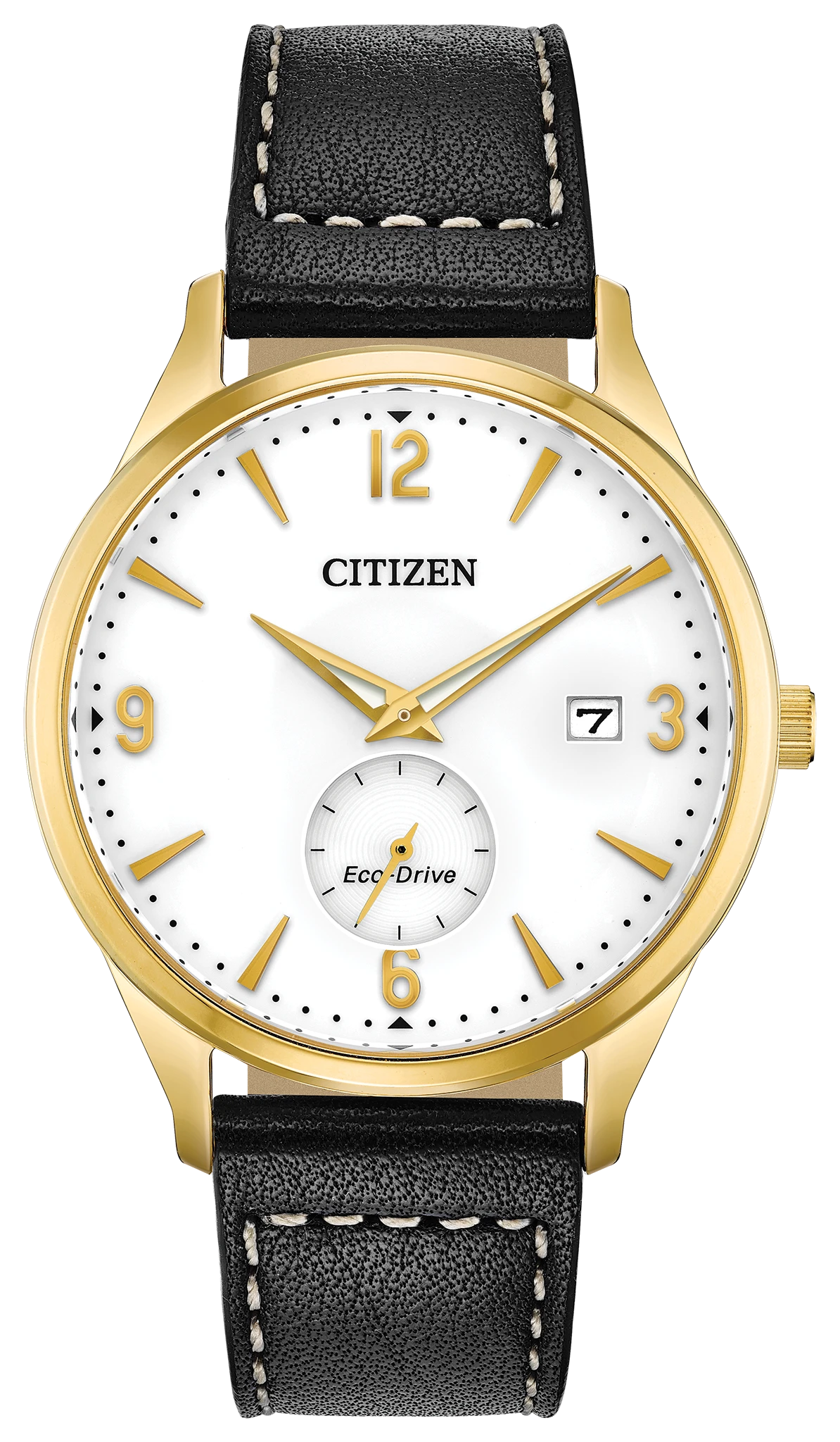 BTW - Men's Eco-Drive BV1112-05A Gold Simple Date Watch | CITIZEN