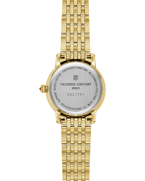 Classics Slimline Ladies Watch FC-220MPWD1S25B Frederique Constant