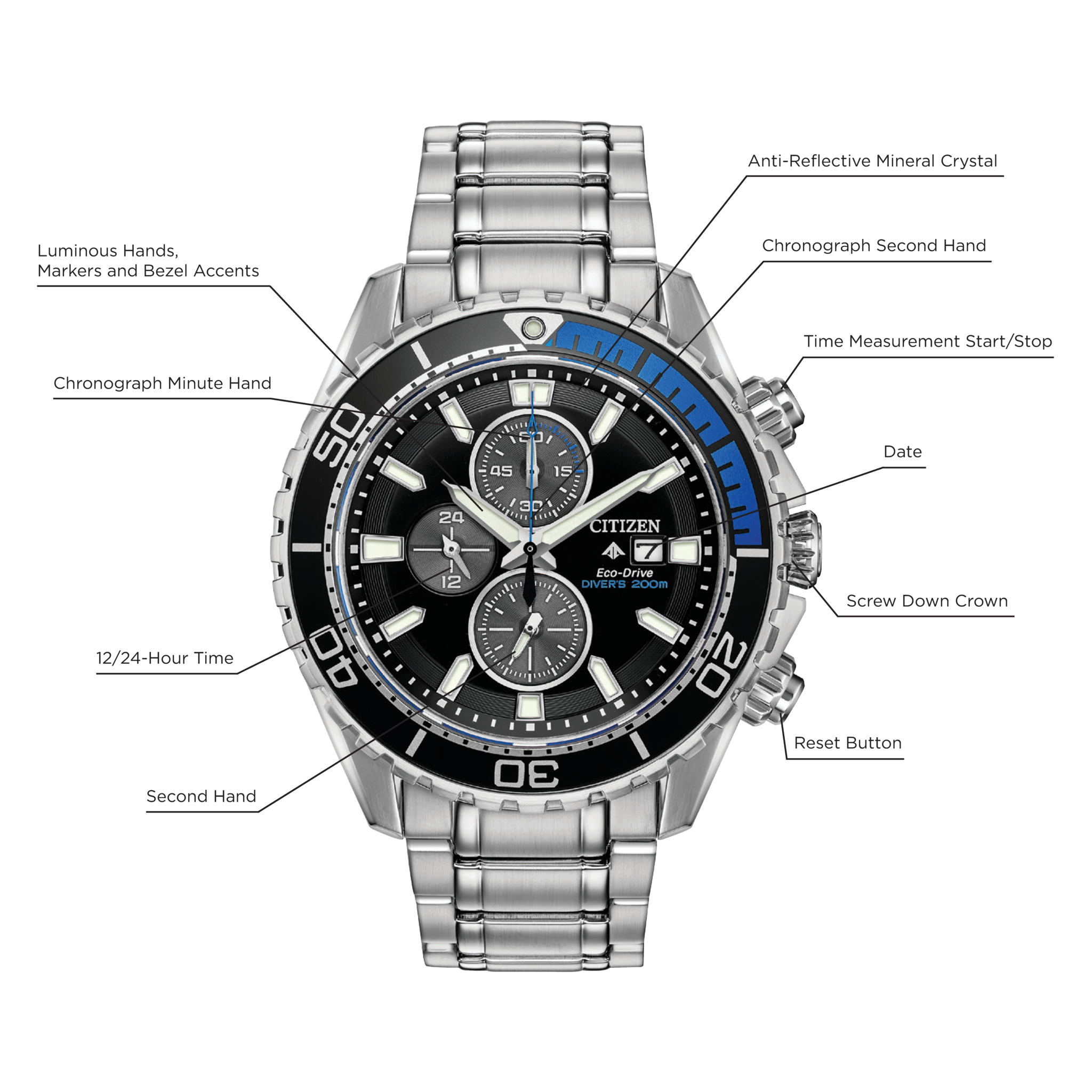 citizen promaster diver chrono