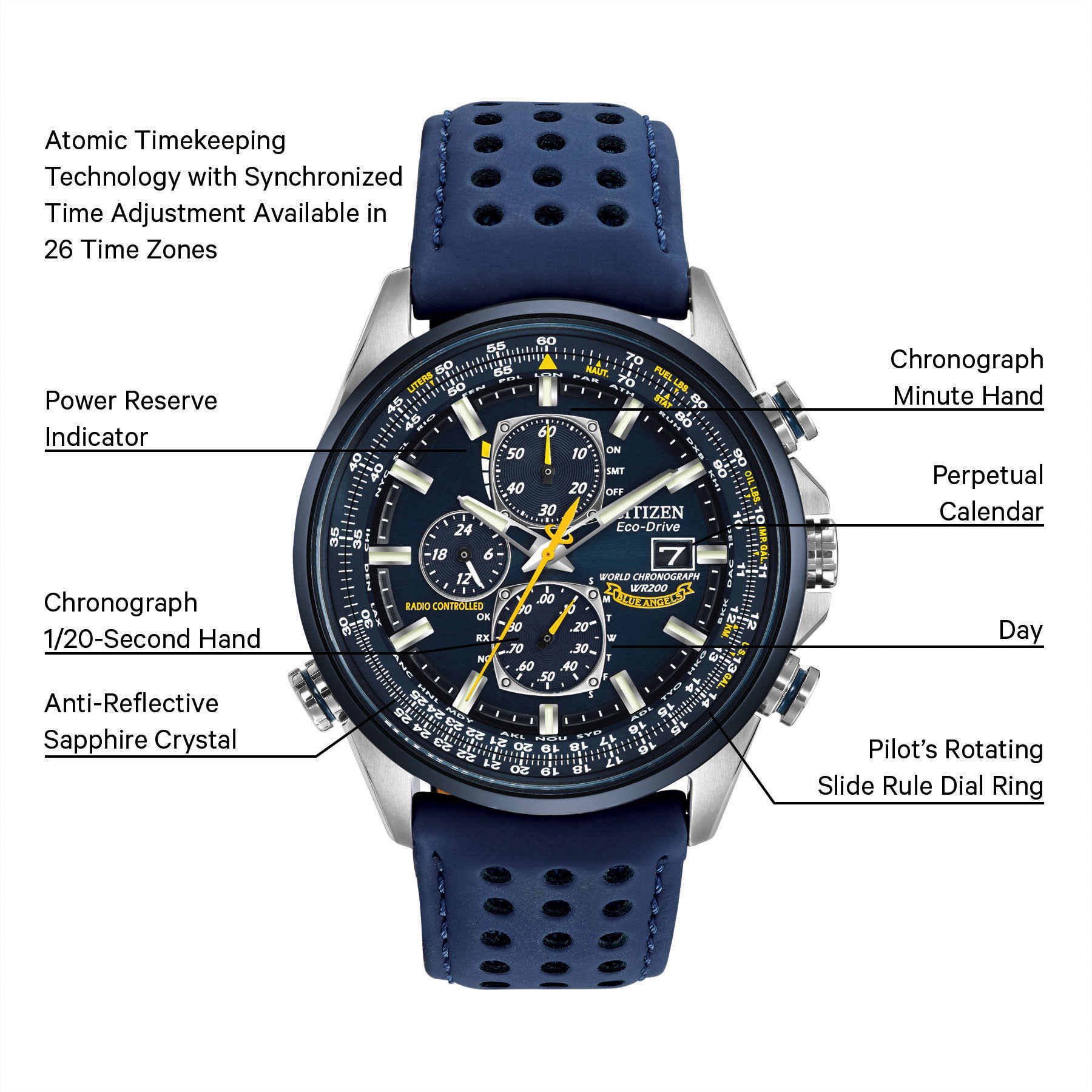 citizen blue angels watch