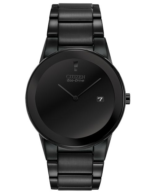 Axiom - Men's Eco-Drive Black Stainless Steel Watch | CITIZEN