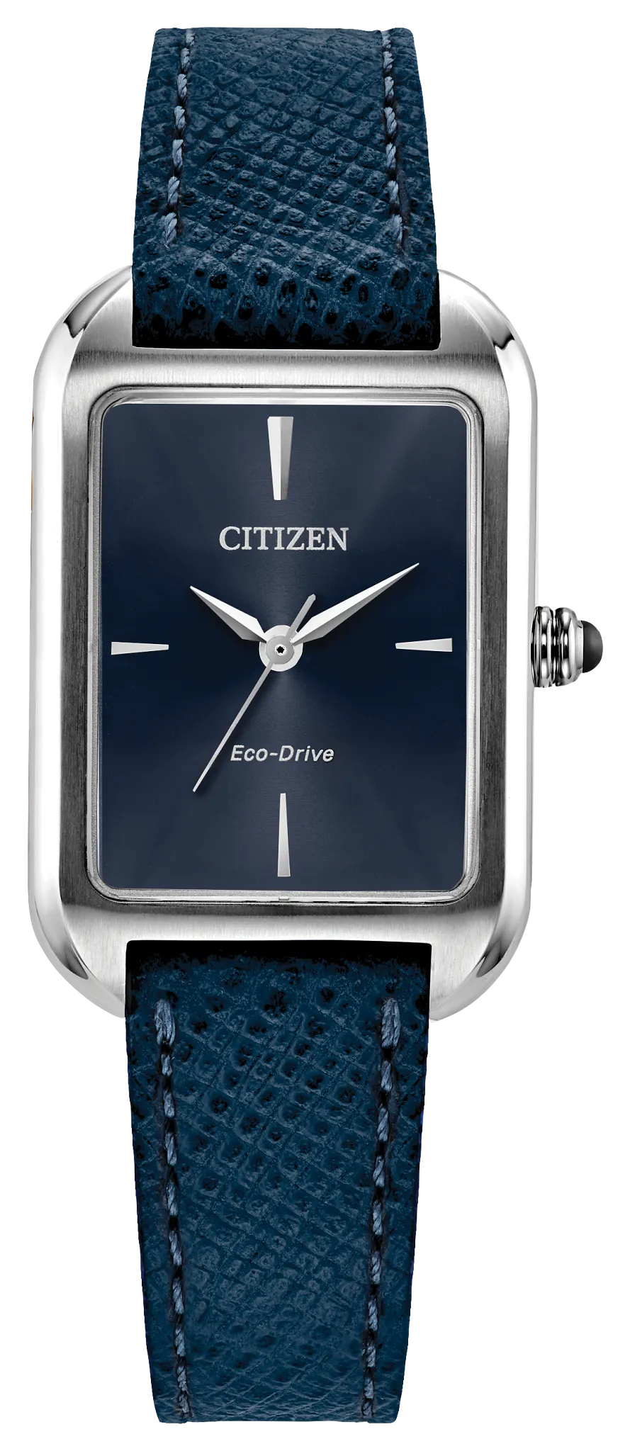 au maison Dress Classic Blue Dial Leather Strap EM1190-06L
