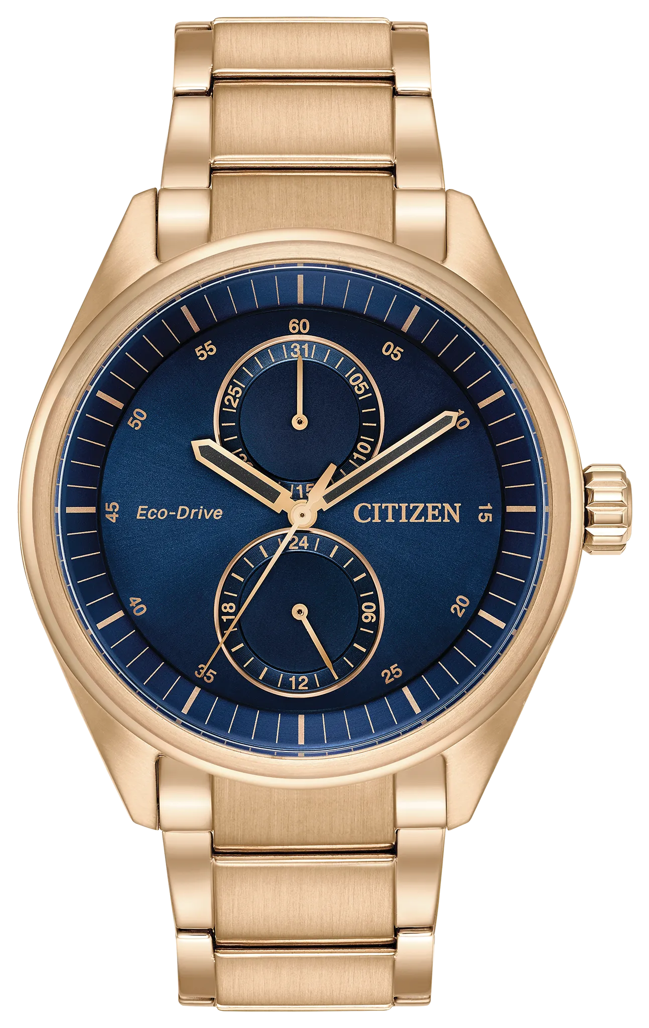 Paradex - Men's Eco-Drive BU3013-53L Rose-Gold Steel Watch | CITIZEN
