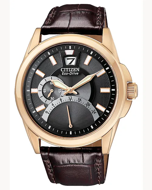 Chandler Black Dial Leather Strap BR0123-09E | CITIZEN Chandler Black Dial Leather Strap BR0123-09E | CITIZEN
