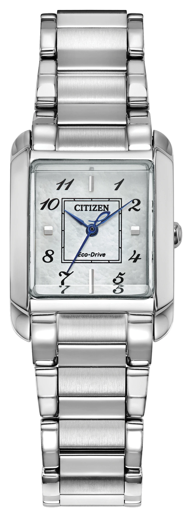 au maison Citizen L Bianca White Dial Stainless Steel Bracelet EW5600-52D