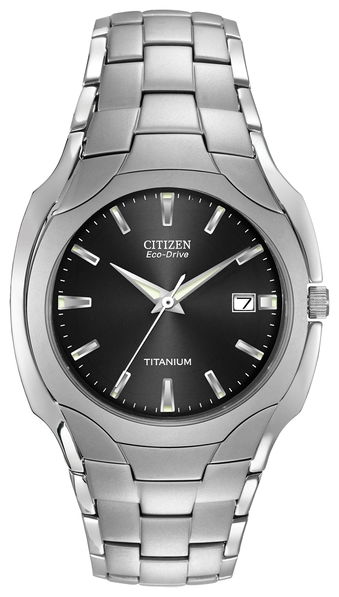 Paradigm - Men's Eco-Drive 3-Hand Silver Steel Date Watch | CITIZEN