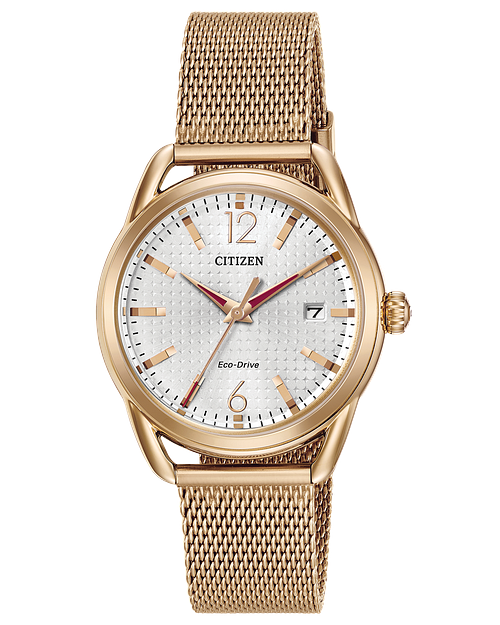 Citizen modena rose gold best sale