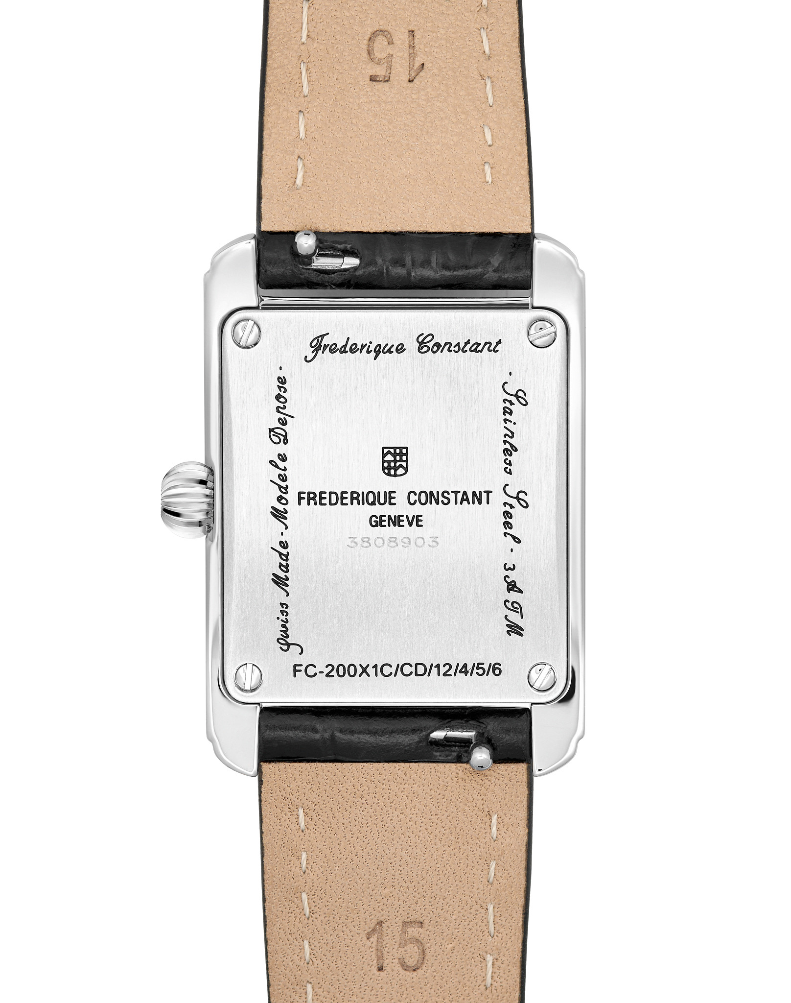 Classics Carrée Watch FC-200MPDC16-BL | Frederique Constant