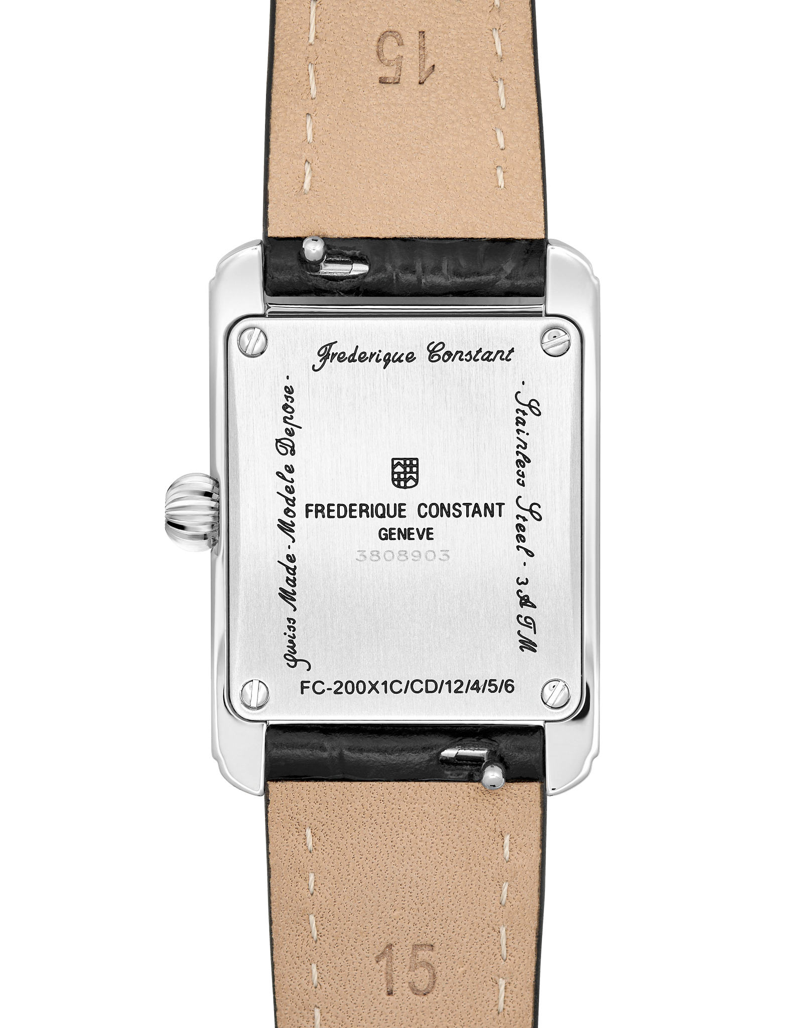Classics Carrée Watch FC-200MPDC16-BL | Frederique Constant