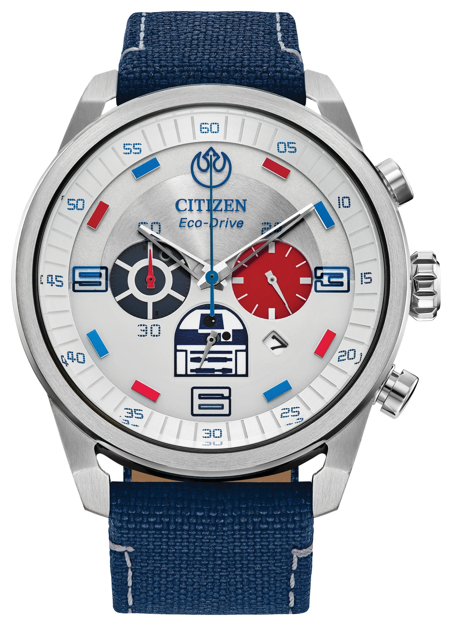 au maison R2-D2 Silver-Tone Dial CORDURA® Strap CA4219-03W