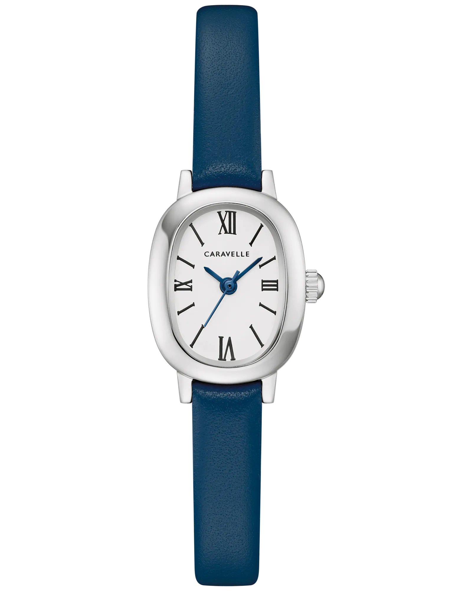 Bulova White Dial Leather Strap Vintage Classic 43L227 — White