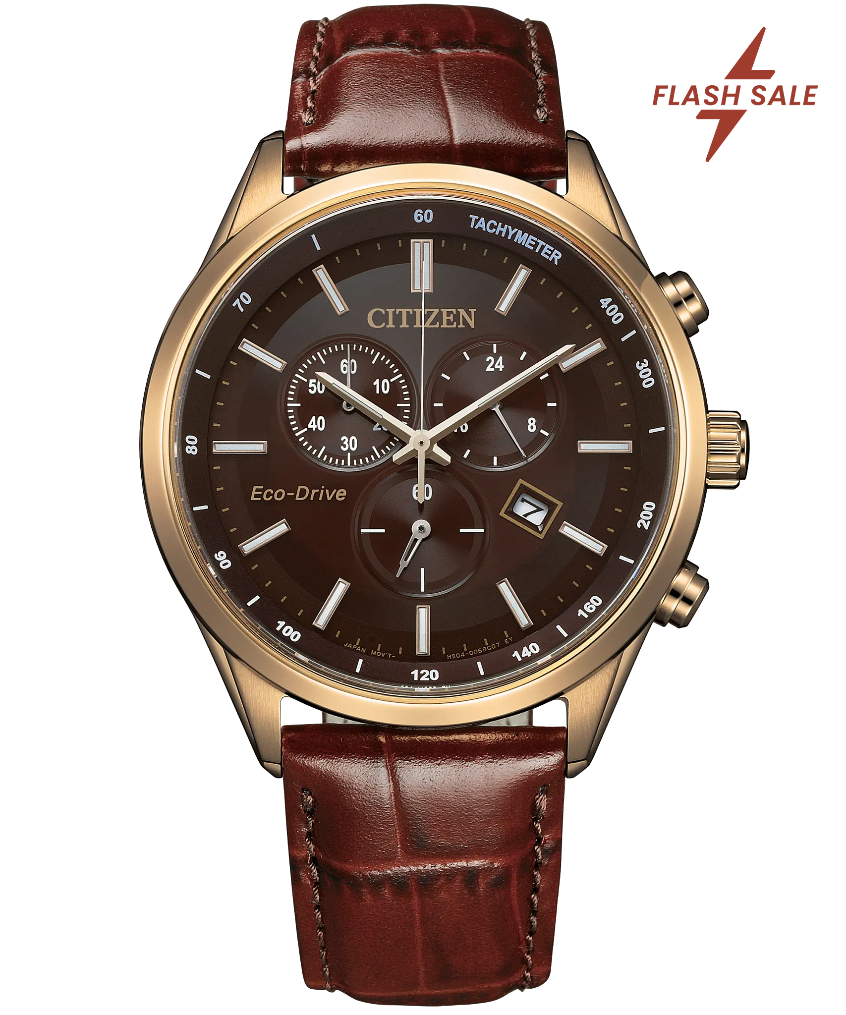 Classic Brown Dial Leather Bracelet AT2573-07X | CITIZEN