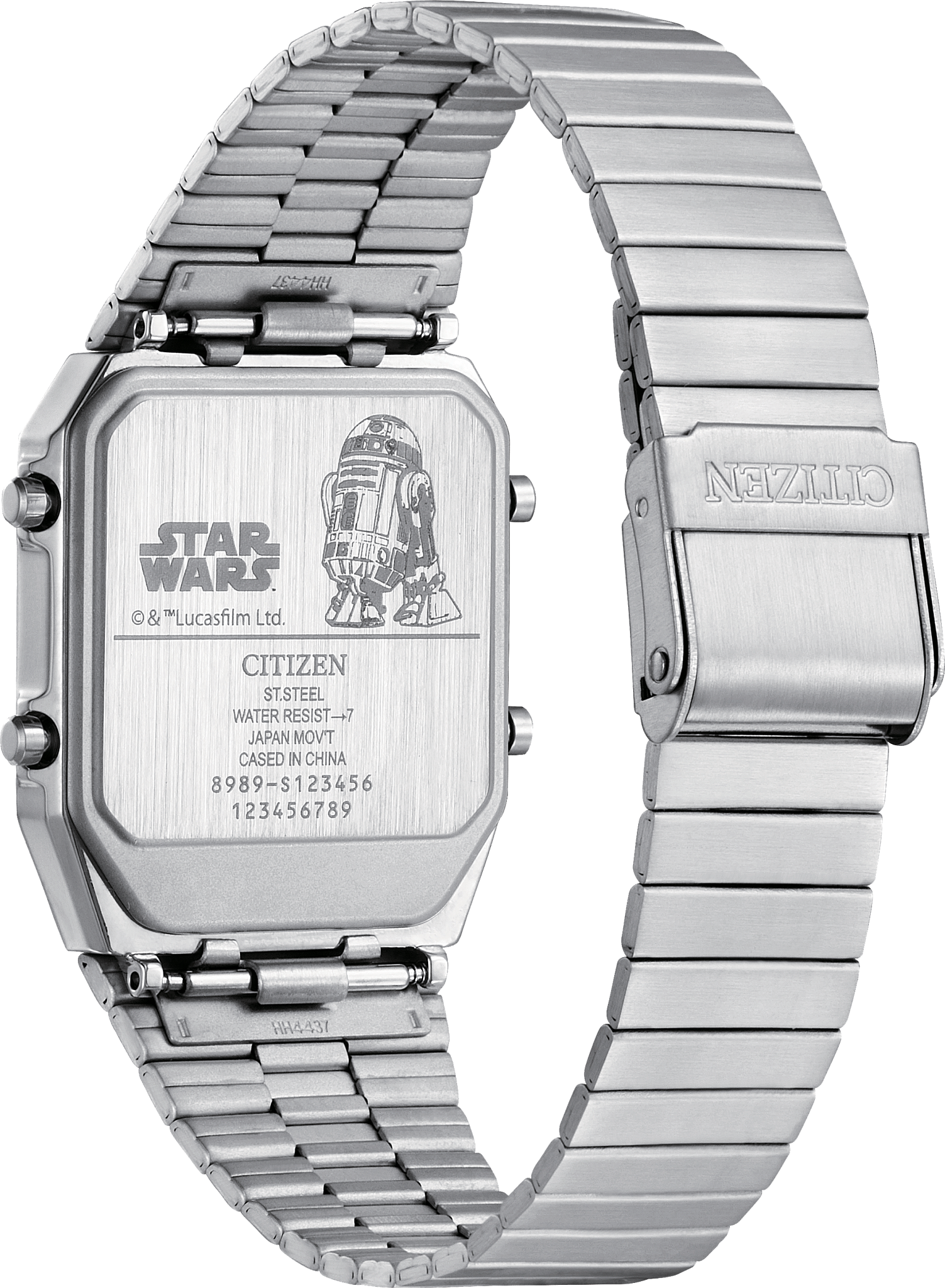 Disney Star Wars R2-D2 Men's Honor Silver Stainless Steel Watch, 1-Pack -  Walmart.com