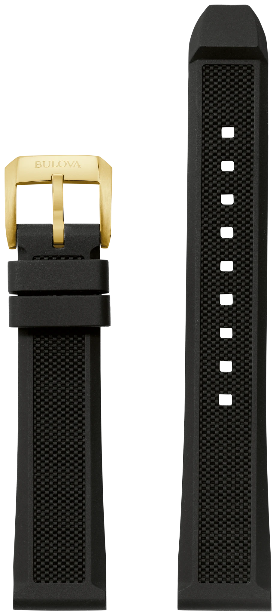 Black Silicone Strap