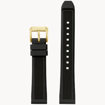 Black Silicone Strap Black Silicone Strap
