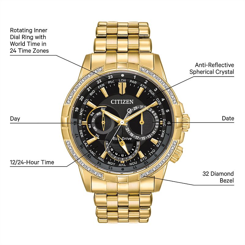 Citizen watch diamond bezel best sale