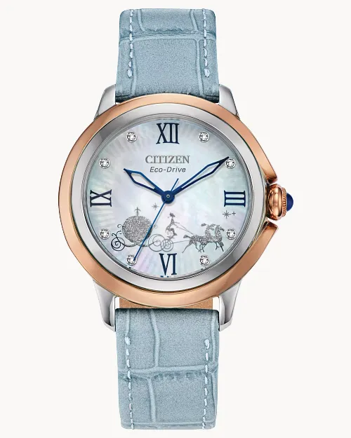 ★在庫・レアアイテム逆輸入CITIZEN Ladies Watch EJ4273-54A Cinderella White Dial Leather Strap EM0798-02D | CITIZEN
