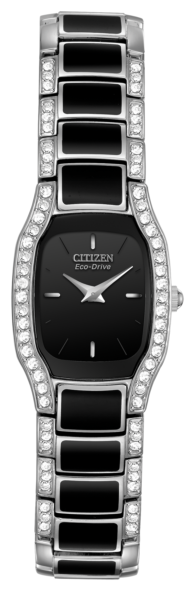 Citizen eco drive womens watch black face sales