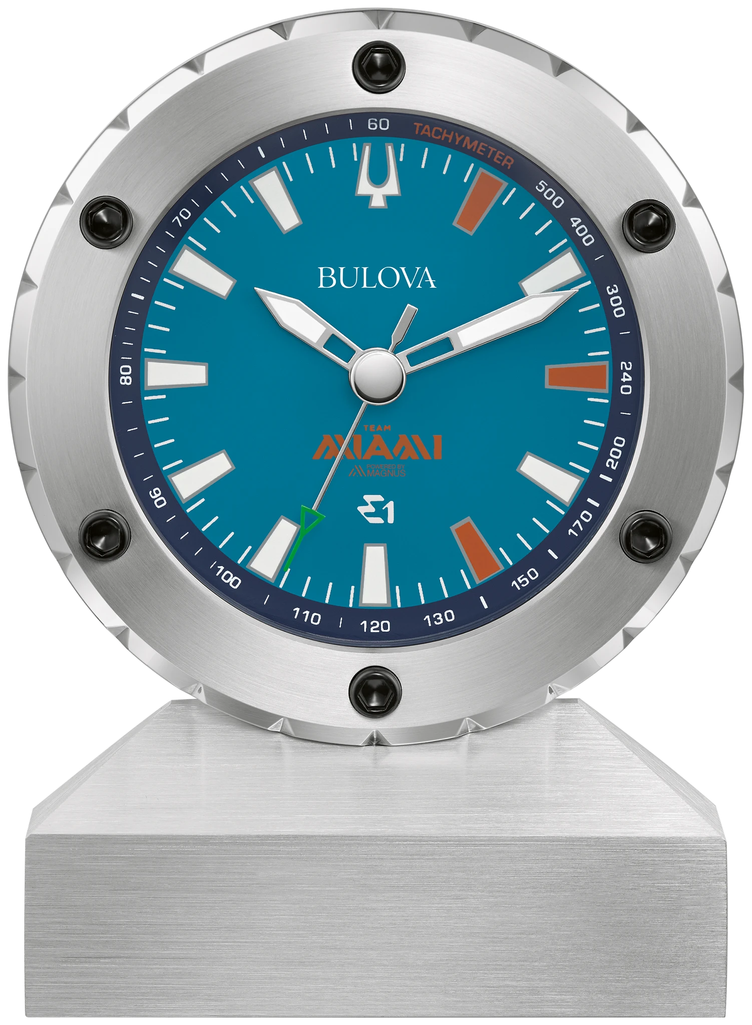 E1 Racing Tabletop Clock