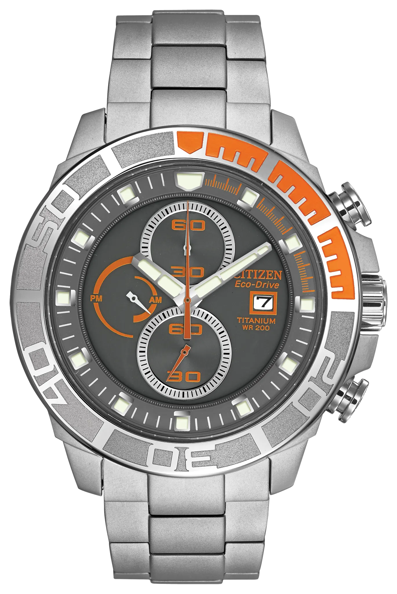Brycen Gray Dial Super Titanium Bracelet CA0520-53H | CITIZEN