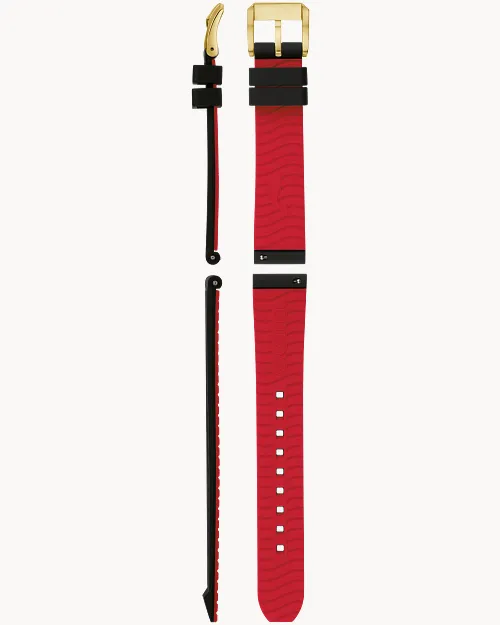 Black Silicone Strap image number 2