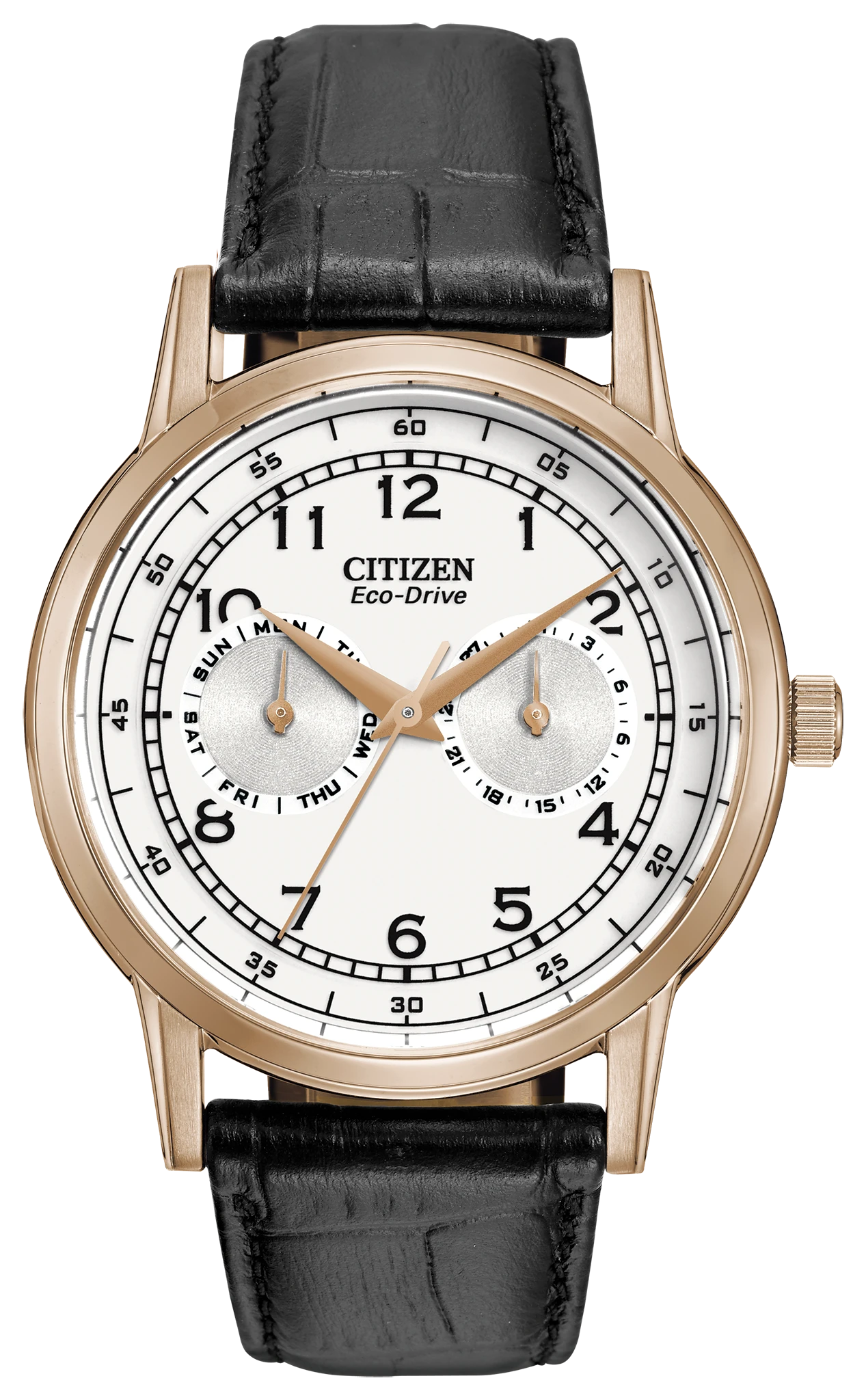 Corso White Dial Leather Strap AO9003-16A | CITIZEN