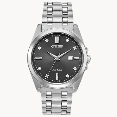 Men's diamond accent watch deals