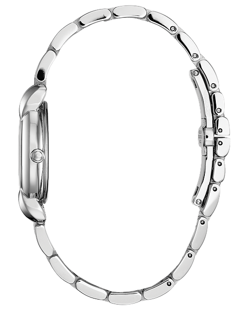 Jolie Ladies Eco Drive EM0690 50D Pearl Steel Watch CITIZEN