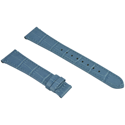 Periwinkle Matte Alligator Grain (14mm) Periwinkle Matte Alligator Grain (14mm)