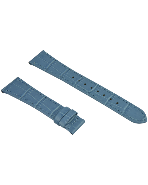 Periwinkle Matte Alligator Grain (16mm) image number 0