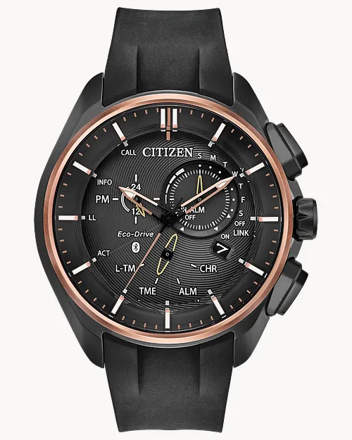 Proximity Black Dial Polyurethane Strap BZ1044 08E CITIZEN