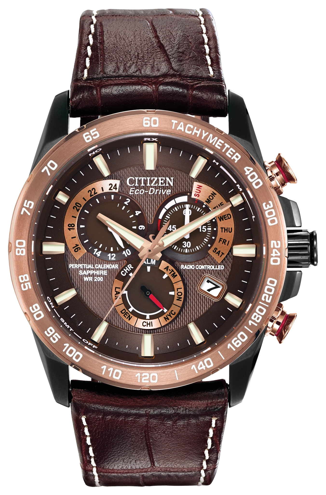 CITIZEN クラシック掛時計 ブラウン　シューマス webp