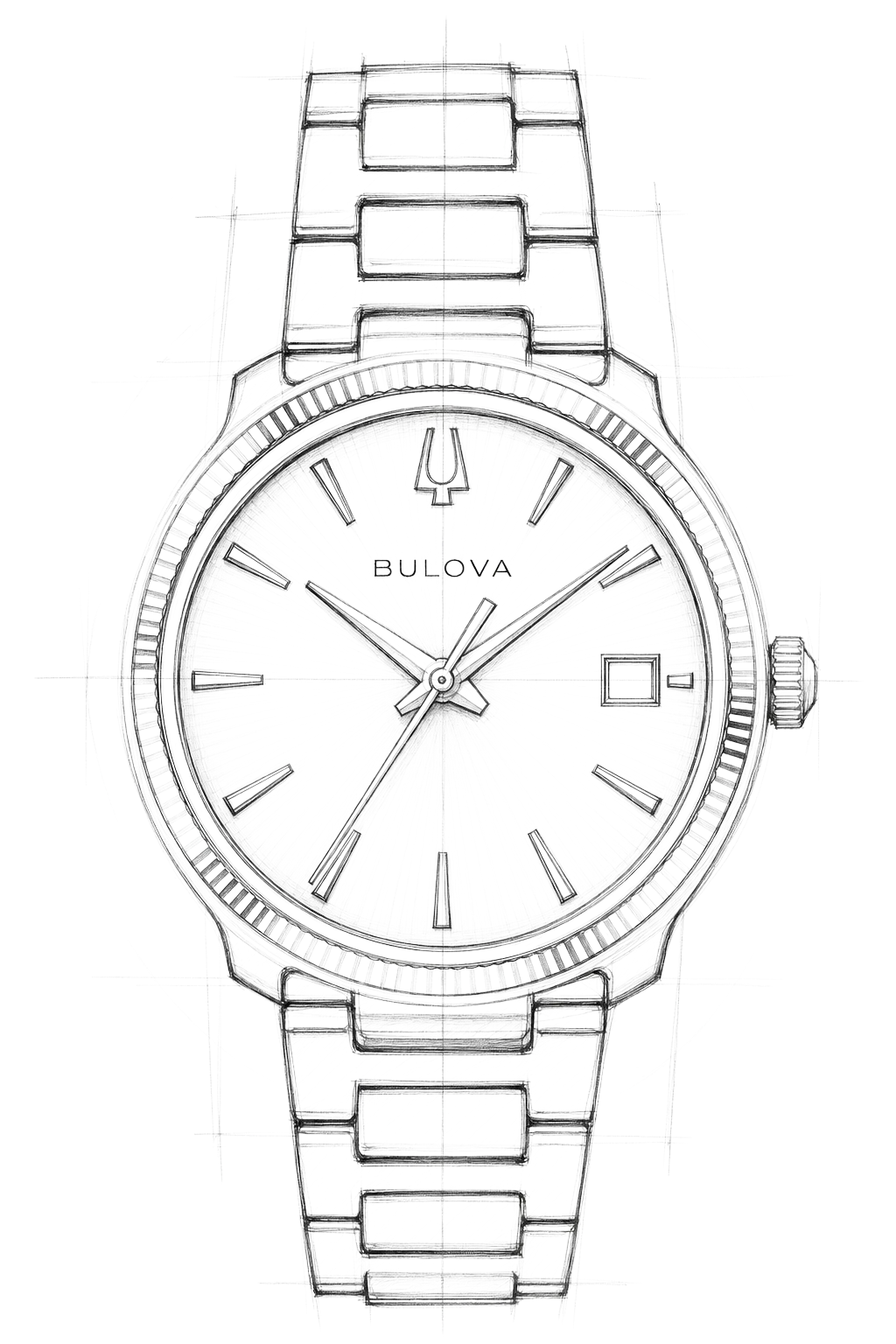 Watch technical diagram