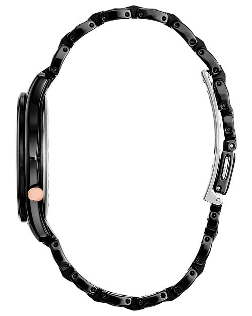 Maleficent Black Dial Stainless Steel Bracelet EM0595-51W | CITIZEN