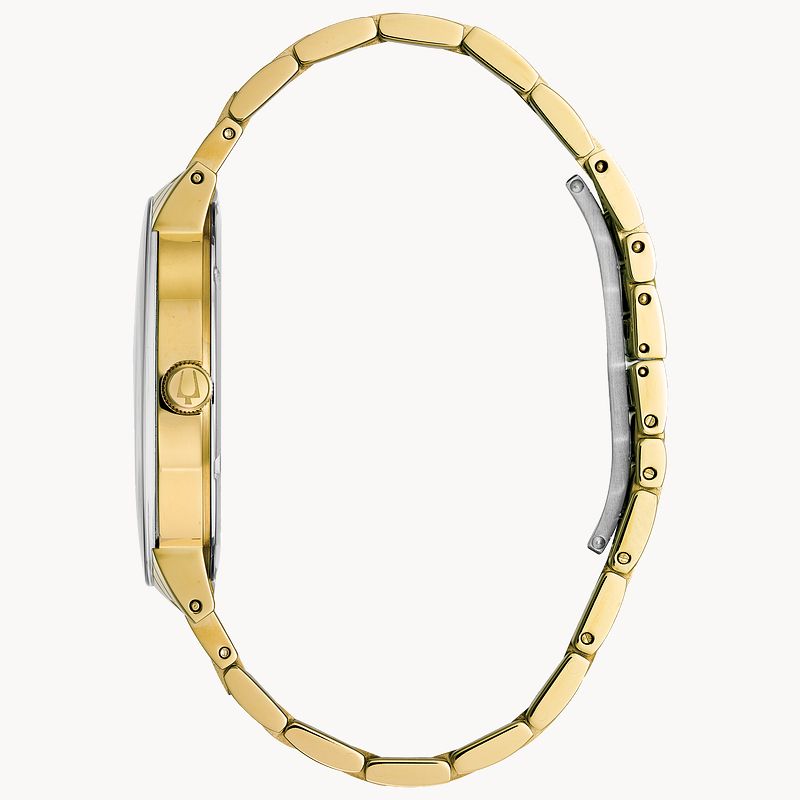 Bulova Futuro Gold Diamond Champagne Dial Watch Bulova