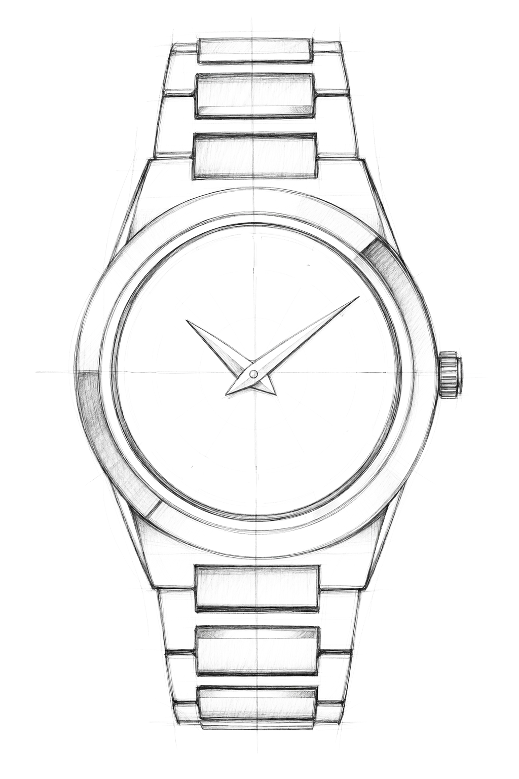 Watch technical diagram