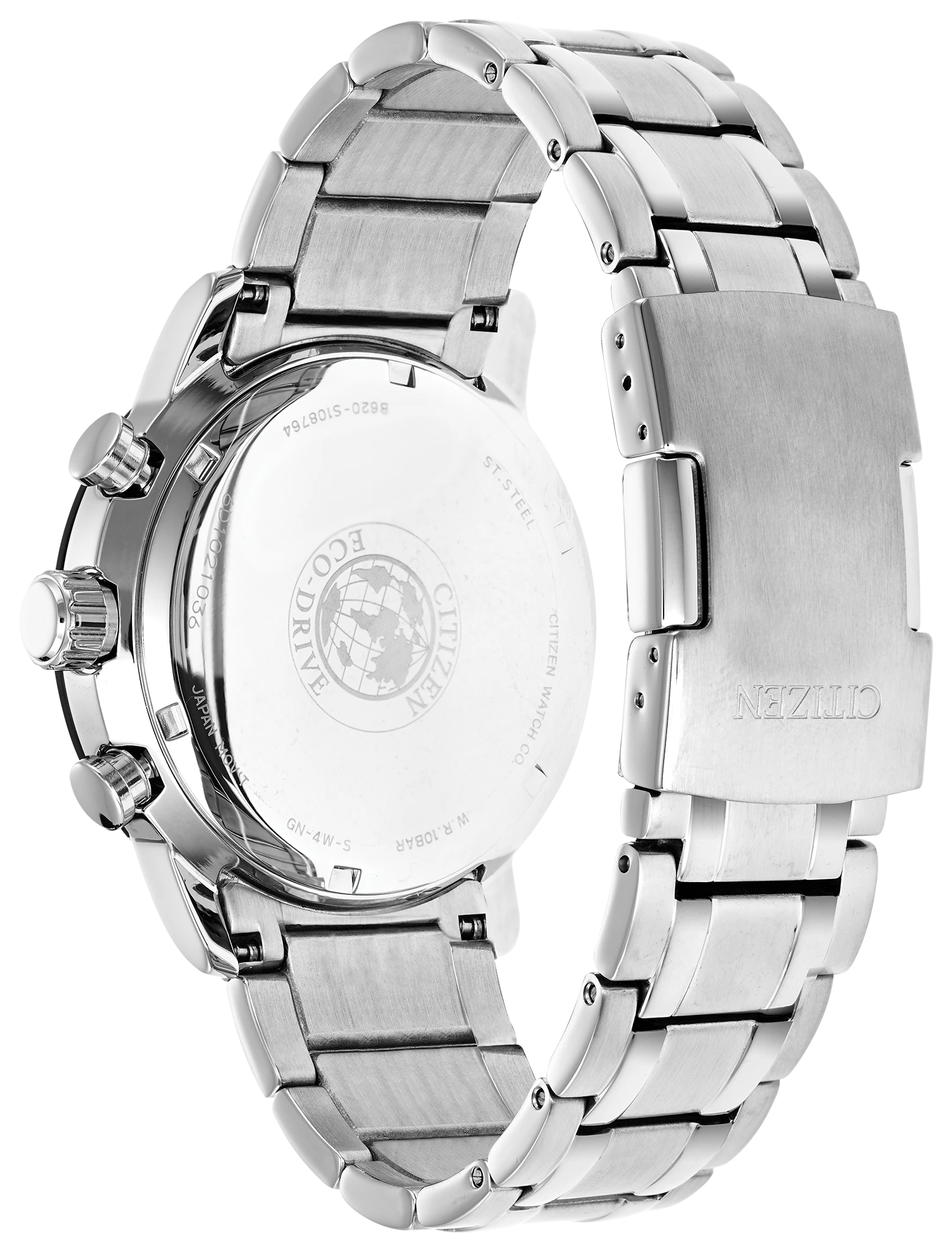 Brycen - Men's Eco-Drive CA4358-58E Black Ion Plated Watch | CITIZEN