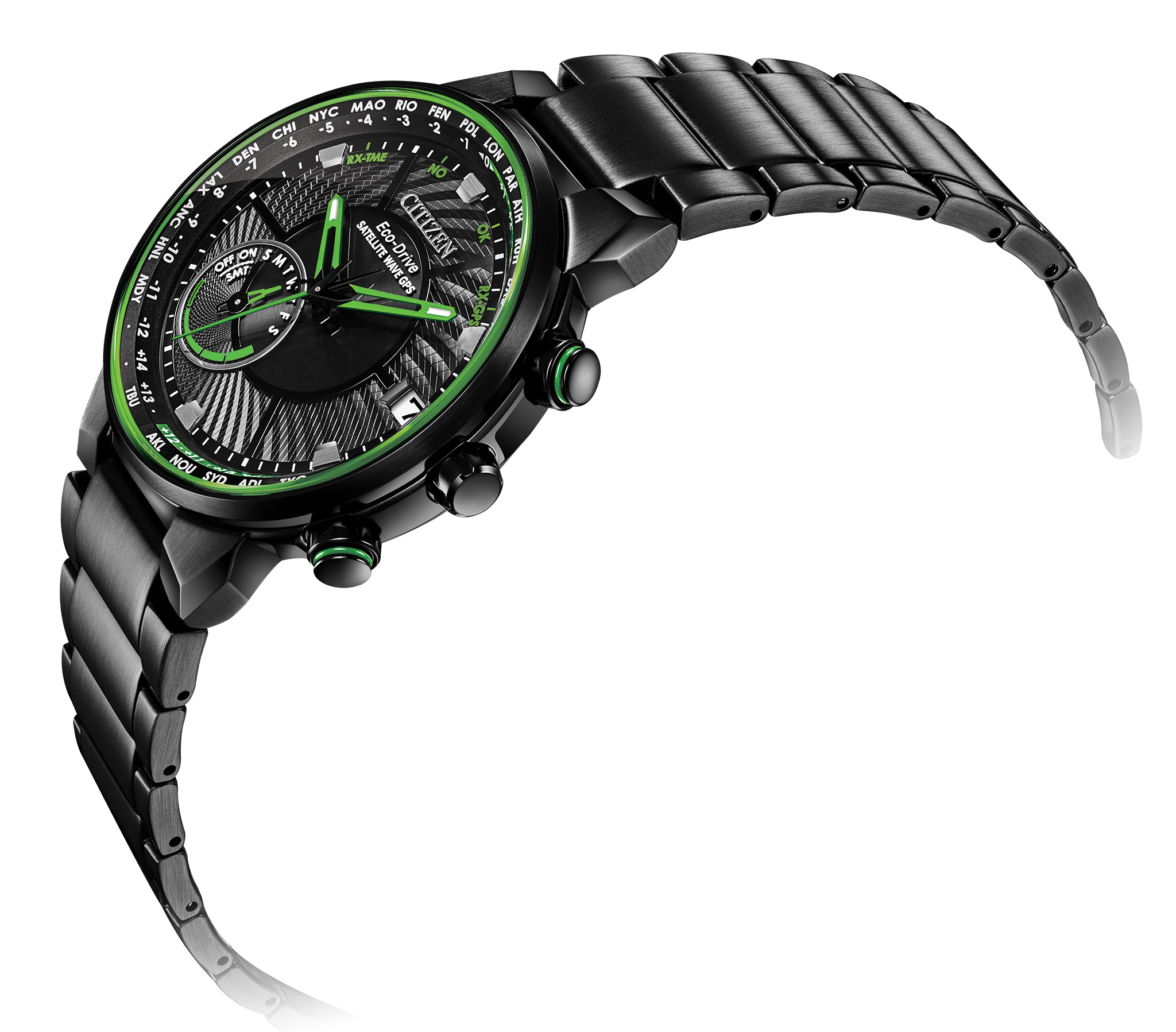 Wave Gps Watch Citizen Satellite Wave F150 Instructions Time Zone